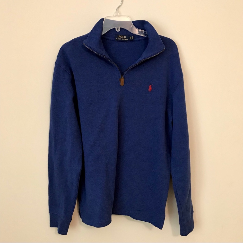 Classic NWOT Polo Quarter Zip Sweater